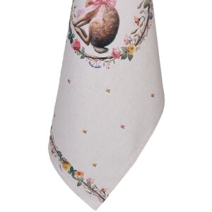 Кухонное полотенце Clayre & Eef 50x70 см, бежево-коричневое