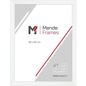 Фоторамка MendeFrames из дерева H130, белая, 50x70 см