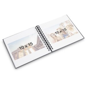 Hama Spiral-Album Fine Art 18,5x15 cm 30 weiße...