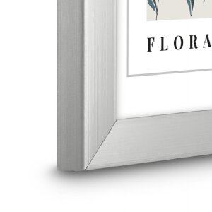 Фоторамка Hama Flora серебристая 10 x 15 см