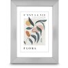 Фоторамка Hama Flora, серебристая, 20 x 30 см