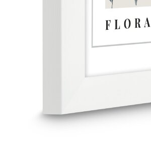 Фоторамка Hama Flora белая 15x20 см