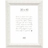 Фоторамка Deknudt S996K — деревянная, с кlargласом, 30x40–40x60 см, белая/черная