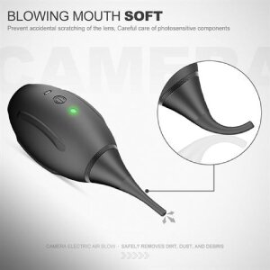 Электрический воздуходувка Lensgo с USB-C и 4 насадками