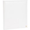 Henzo LONZO XL Fotoalbum 30x36,5 cm weiß Kunstleder 80 schwarze Seiten