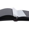 Henzo Fotoalbum LONZO XL schwarz 30x36,6 cm 80 Seiten Pergamin Schutz