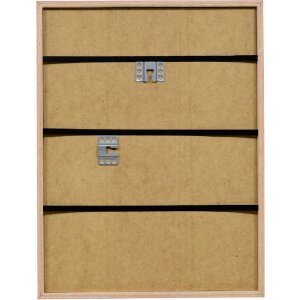 Фоторамка Effect из дерева, неон-красный, 35x50 см, музейное стекло