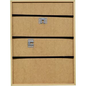 Фоторамка Effect из дерева неоново-зеленая 30x45 см с музейным стеклом