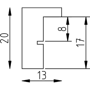 Фоторамка Effect из дерева неоново-зеленая 30x45 см с музейным стеклом