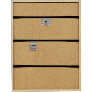 Фоторамка Effect из дерева, неоново-синий профиль, 30x45 см, музейное стекло