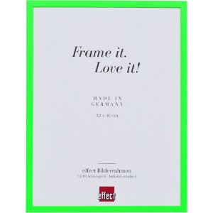 Фоторамка Effect из дерева, неоново-зеленая, 27x48 см, с...