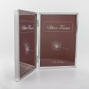 ZEP Metall-Fotorahmen Doppelrahmen Klara 2 Fotos 7x10 cm silber glänzend