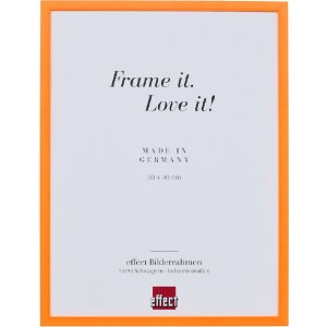 Фоторамка Effect из дерева, неоново-оранжевый, 20x28 см,...
