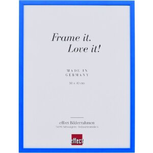 Фоторамка Effect из дерева, неоново-синий, 28x35 см,...