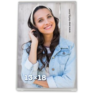 ZEP Acryl-Fotorahmen 20x25 cm Hochformat Bilderrahmen kristallklares Glas