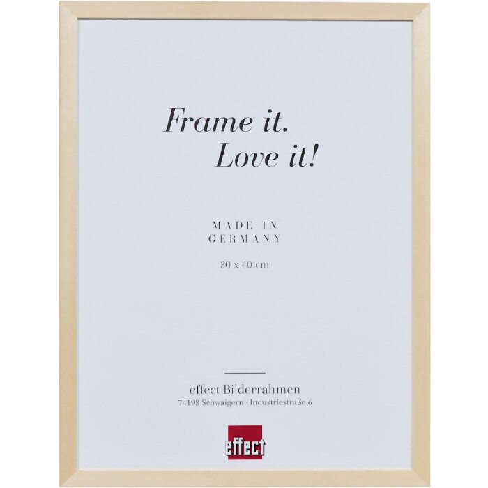 Фоторамка Effect из липы профиль 2480, 15x20 см, музеевое стекло акрил