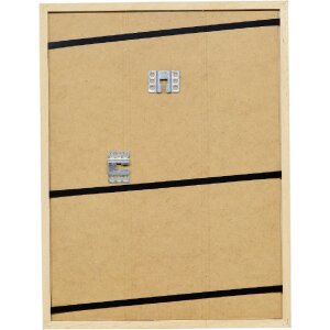 Фоторамка Effect из дерева профиль 2440 белая 30x30 см с музеем стеклом