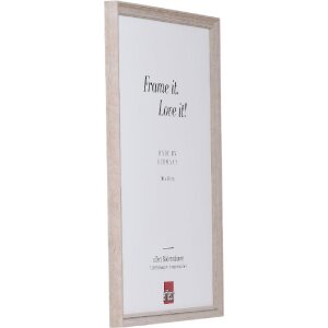 Фоторамка Effect деревянная 40x50 см, светло-коричневая с музеевым акриловым стеклом