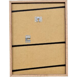 Зеркало Effect с деревянной рамой Profil 2430 в оттенке ореха 50x50 см