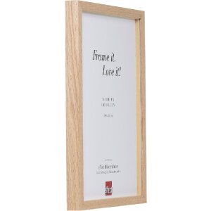 Фоторамка Effect из массивной ольхи 25x30 см с прозрачным стеклом и дистанционной планкой