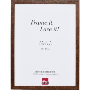 Фоторамка Effect из дерева 2430, ореховый цвет, Кlarglas