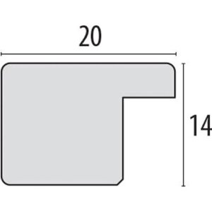 ZEP Деревянная фоторамка Корсика 30x40 см