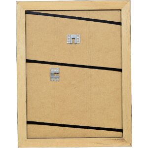 Зеркало Effect Profil 2420 из массива дерева 15x20 см серое