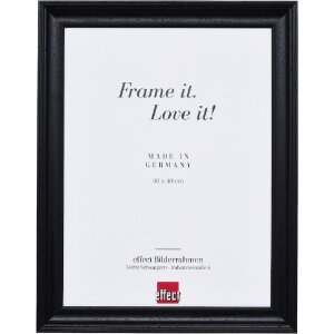 Фоторамка Effect из дерева профиль 2420 черная 40x50 см с...