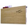 Dry Erase Paneel Bambus 60x30 cm beschriftbar