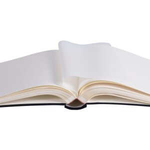 Henzo Fotoalbum MEMORY blau 28x30,5 cm 100 weiße Seiten Goldprägung