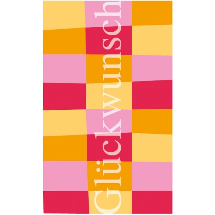 ARTEBENE Glückwunschkarte Cosmopoliten rot