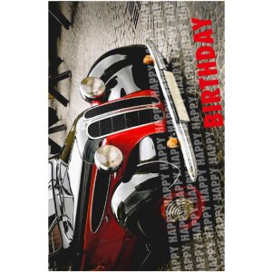 Geburtstagskarte Oldtimer