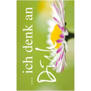 Artebene Karte Folie-Tausendschön-Typo in Schwarz,...