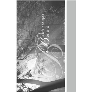 Artebene Karte Präge-Trauer-Wald, Farbe: Schwarz,...