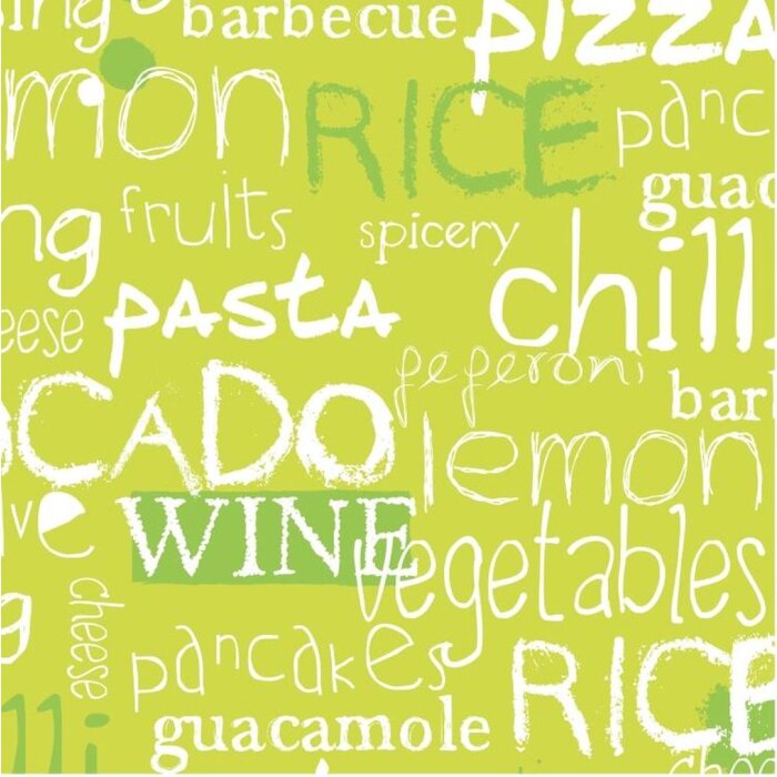 Бумажные салфетки Culinaria светло-зеленые