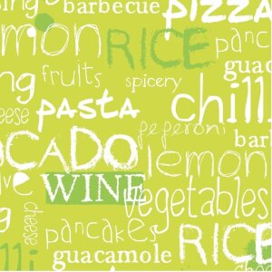 Бумажные салфетки Culinaria светло-зеленые