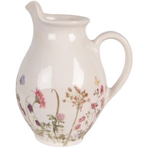 Clayre & Eef 6CE2235S Dekorative Keramik-Kanne...