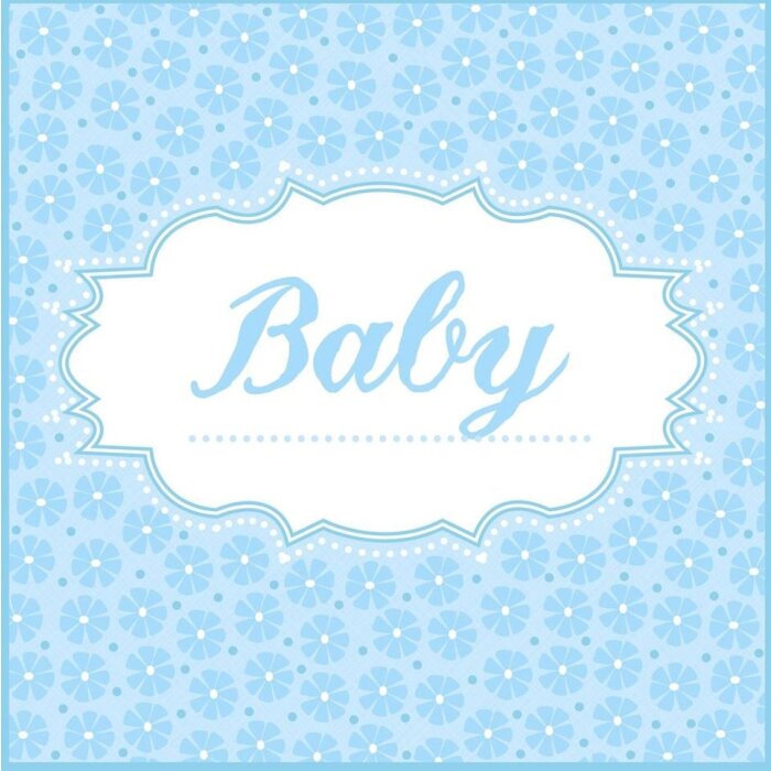 Бумажные салфетки Baby-bleu