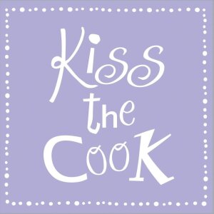 Бумажные салфетки Kiss the Cook-mauve