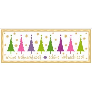 Artebene Karte Präge-Schöne Weihnachtszeit-...