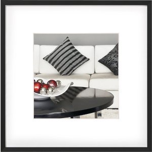 Стул Walther с алюминиевым каркасом 30x30 черный