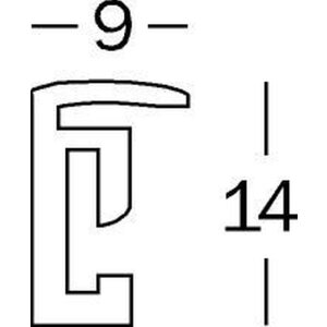 Галерейная рамка Walther New Lifestyle 3 фото 15x20 белая (28x59,3 см)