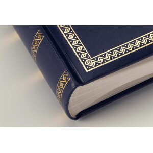 Фотоальбом Walther PROMO | Шикарный толстый синий 26x25 см 100 белых страниц