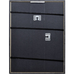 Фоторамка Effect из дерева профиль 29 серебро 25x60 см с акрилом