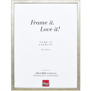 Фоторамка Effect из дерева профиль 29 серебро 25x60 см с акрилом