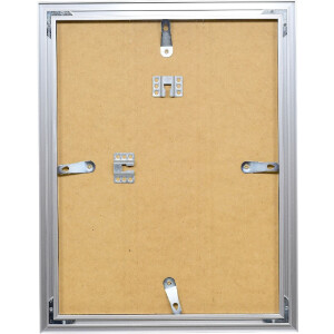 Фоторамка Effect из алюминия профиль S3, серебристая, 30x45 см, с музеем стеклом