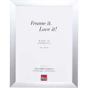 Фоторамка Effect из алюминия профиль S3 серебристая 25x70 см с музеальным стеклом