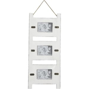 Деревянная галерея 3 фото 10x15 см - 70x30 см белый