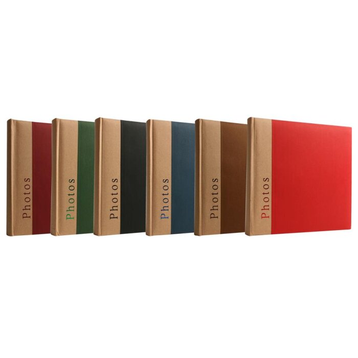 Henzo Maxi-Fotoalbum Chapter 30x30 cm 100 weiße Seiten sortiert