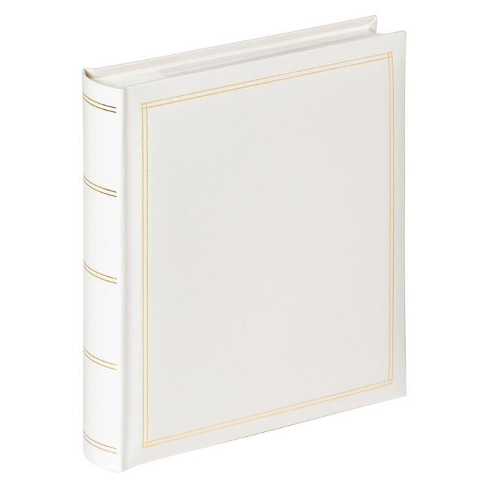 Вальтер вставной альбом MONZA 200 фотографий 13x18 см белый кожзаменитель памятный альбом